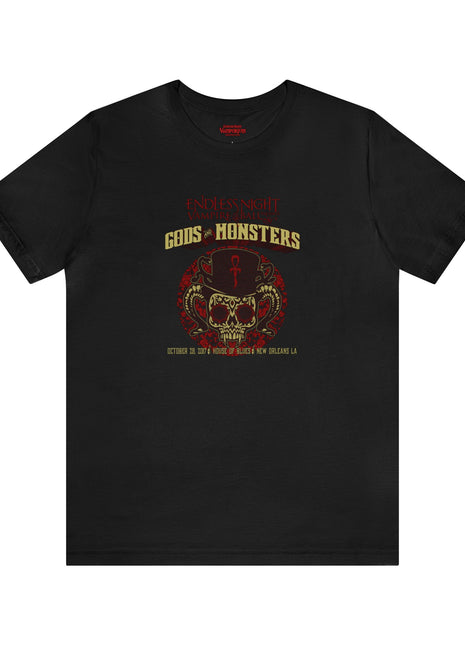 Endless Night Vampire Ball -  Gods & Monsters New Orleans 2017 Vintage Tee