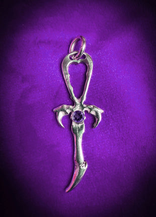 Royal Amethyst & 925 Silver Second Generation Standard Legacy Ankh - Limited Edition