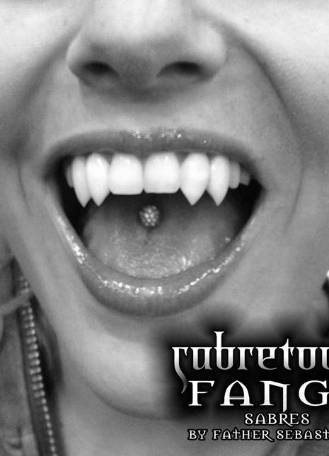 Sabretooth Fangs 3D Fangs - Sabres