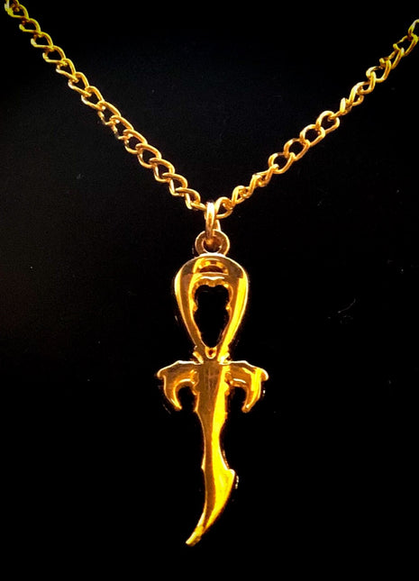 Second Generation Small Vampire Legacy Ankh in Gold-tone Metal